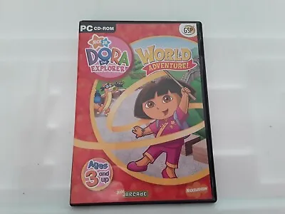 Dora The Explorer: World Adventure (PC CD ROM 2006) Good Condition Freepost  • £2.98