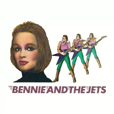Elton John Bennie And The Jets SINGLE 12x12 Album Cover Replica Poster • $22.99