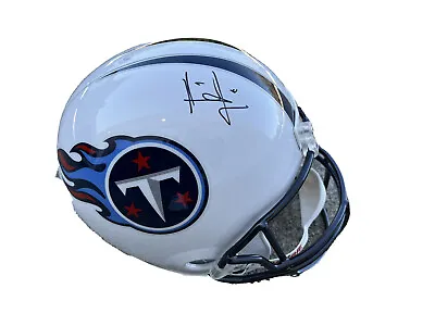 Vince Young Signed Tennessee Titans Full Size Helmet BECKETT BAS • $274.99