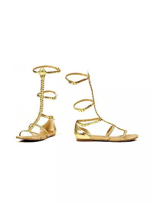 Egyptian And Greek Gold Sandals • $37.22