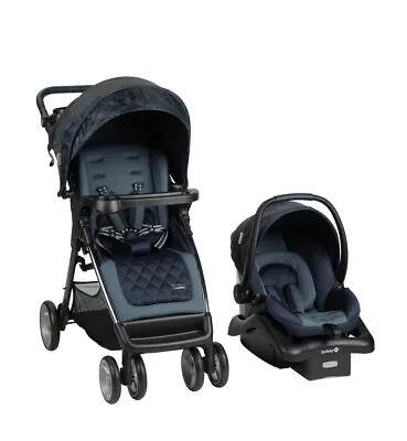 Monbebe Travel System Stroller & Infant Car Seat - Navy Camo 2 In 1 • $180