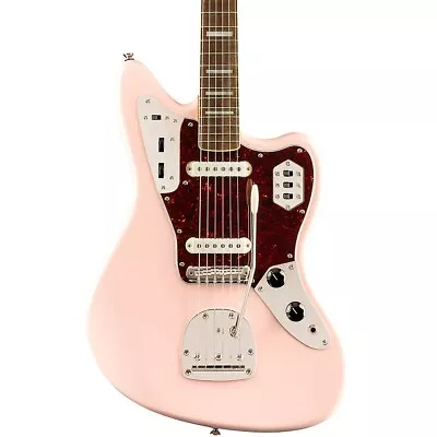 Squier Classic Vibe '70s Jaguar Limited Edition Electric Guitar Shell Pink • $459.99