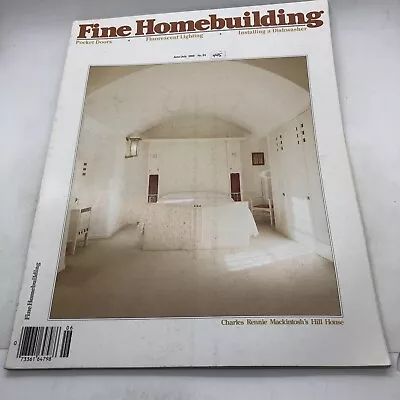 Fine Homebuilding Magazine Jun/Jul 1989 #54 • $15.47
