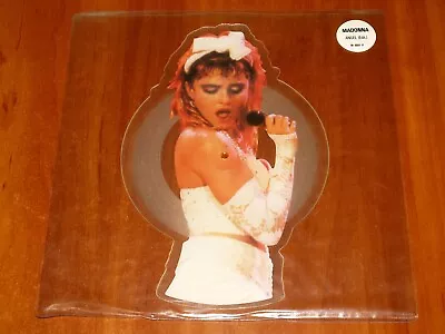 Madonna Angel *rare* Uk Press 7  Picture Disc Vinyl Shaped 1986 Limited • $179