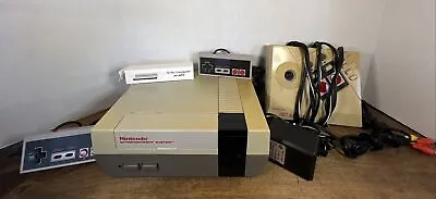 VINTAGE 1985 NINTENDO SYSTEM CONSOLE NES W/ NEW CONTROLLERS New 72 Pin READ • $69.99
