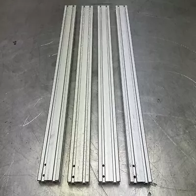 4 Pack 80/20 T-Slot Extrusion Aluminum 6 Slot 23” Length 1.5”x .75” Width • $50