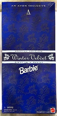 Barbie Winter Velvet Doll 1995 Mattel Avon Special Edition  ( NEW) • $20