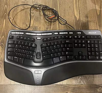 Microsoft Natural Ergonomic Keyboard 4000 V1.0 KU-0462 Wired Tested OEM • $34.88