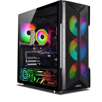 Gaming PC I7 32GB 2TB SSD Nvidia Graphics RTX 3060 12GB GTX 1650 DDR5 RGB HDMI • $632.39