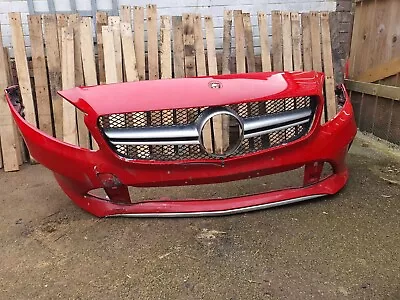 Mercedes A Class Sport W176 Front Bumper And Grille 2012-2015 For Repairs • £100