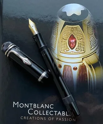 Montblanc Writer Series 1993 Agatha Christie Fountain Pen Limited 18K /30000 • $2198.88