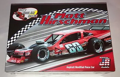 Asphalt Modified Stock Car Matt Hirschman 60 Wes's Salvino 1:25 Model Car Kit • $39.95