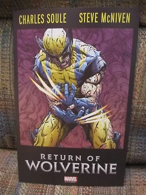 Return Of Wolverine Marvel Comic Promo Mini Poster Nyc Comic Con • $9.99