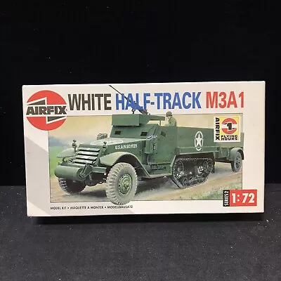 Vintage MIB Airfix 1/72 US ARMY WW2 M3A1 Half Tracked Vehicle • $9.95
