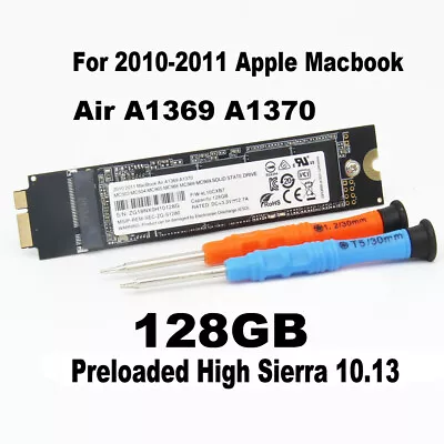 NEW 128GB SSD Solid State Drive For MacBook Air A1370 A1369 2010 2011 MC505LL/A • $26.93