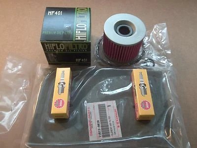 $31.99 • Buy Tune Up Kit 2 NGK CR8E Spark Plugs + Air + Oil Filter Kawasaki Ninja 250 EX250R 