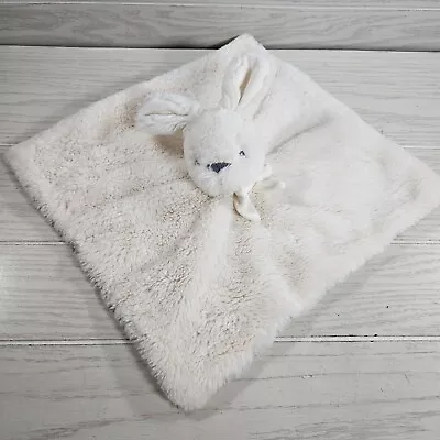 Little Miracles White Bunny Baby Lovey Plush Security Blanket Rabbit NO TAG • $17.95