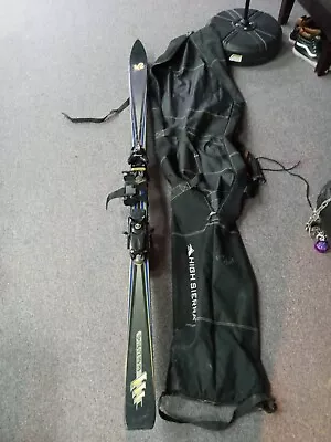 K2 188 CM Downhill Snow Skis Tyrolia Binding High Sierra Bag With Pole Holder • $65