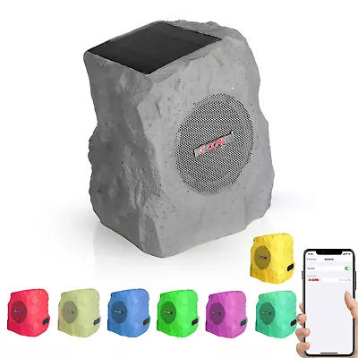 5 Core Outdoor Bluetooth Wireless Rock Speaker TWS Patio Garden Speakers Recharg • $74.23