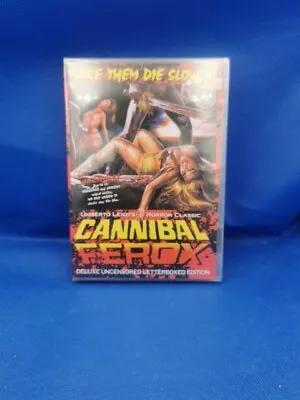 Cannibal Ferox DVD Deluxe Uncensored Letterboxed Edition Grindhouse Releasing • £12.99