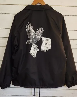 VANS Sz M Snap Front Nylon Windbreaker Jacket • $24.99