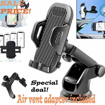 360° Universal Mount Holder Car Stand Windshield For GPS Mobile Cell Phone • $8.99