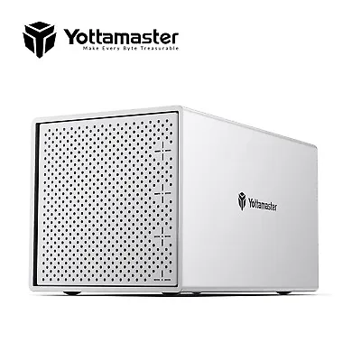 Yottamaster 4 Bay TypeC Hard Drive Enclosure For 2.5  3.5  SATA HDD SSD 10Gbps • $177.64