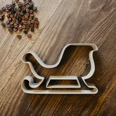 £3.99 • Buy Santa Sleigh Cookie Cutter - Fondant - Biscuit - 3 Sizes Instagram Christmas