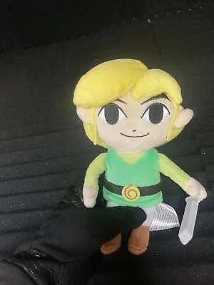 Official World Of Nintendo Zelda Wind Waker Link Plush Cuddly Toy • £15