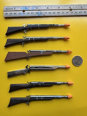 Vintage Wood/metal Spring Loaded Toy Gun Collection Rifle  Germany And Japan • $99