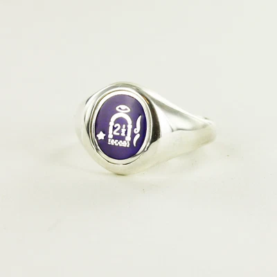 £124.04 • Buy Orange Lodge Ring- Solid Silver 925 Hallmarked Freemason Ring Fixed Head