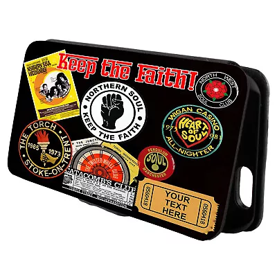 £12.95 • Buy Personalised Northern Soul IPhone Case Custom Music Flip Phone Cover Gift KS65