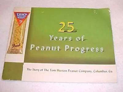Vintage Tom's Peanut 25 Year Product & Display Book  Lance Lay's Gordon's • $45