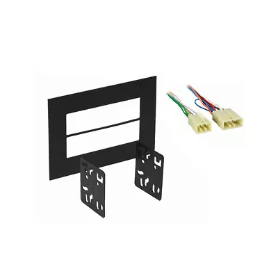 Fits Infiniti QX4 1997-2000 Double DIN Stereo Harness Radio Install Dash Kit • $36.99