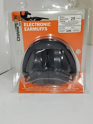 Champion Electronic Ear Muffs NRR 25db-Black-40974 • $20