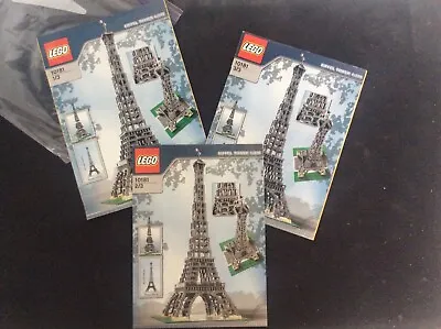 LEGO Advanced Models: Eiffel Tower (10181) With Books • $1189