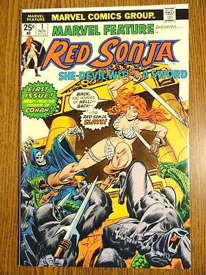 Marvel Feature Vol 2 #1 Gil Kane Cover Key 1st Solo Red Sonja Conan She-Devil • $32.79