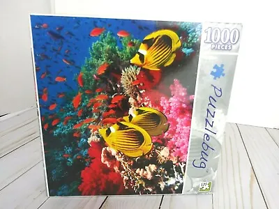 Puzzlebug Red Sea Racoon Butterfly Fish Egypt-Germany Jigsaw Puzzle 1000 Pieces • $15