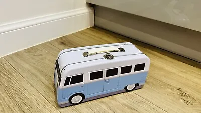 £5.99 • Buy Metal/Tin VW Camper Style Lunch Box