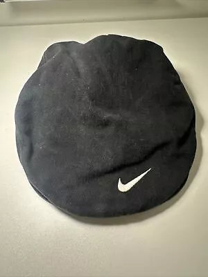 Nike Embroidered Swoosh Flat Cap News Boy Retro Hat 90s Vintage Small • $25