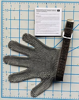 Sperian Chainex Size: 0 Stainless Steel Mesh Safety Glove XX Small - Childs Hand • $29.95