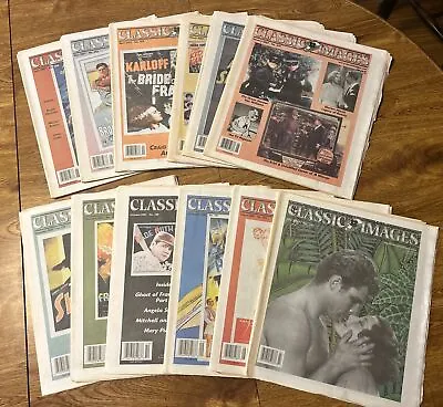 Classic Images Film Newspaper Movie Magazine All 12 Issues 2007 • $25.42