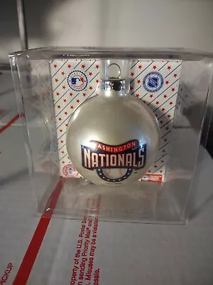 Washington Nationals Christmas Ornament New Unopened Topperscot Made In USA MLB • $3