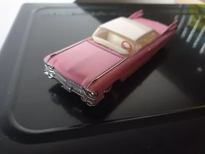 Matchbox Dinky Diecast Model - DY7-B - 1959 Cadillac Coupe De Ville - Pink • £6