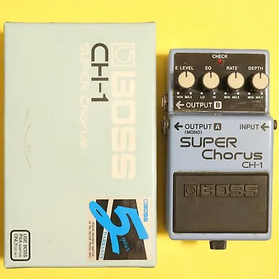 $108.50 • Buy Boss CH-1 Super Chorus [Analog Version | Blue Label] With Original Box!