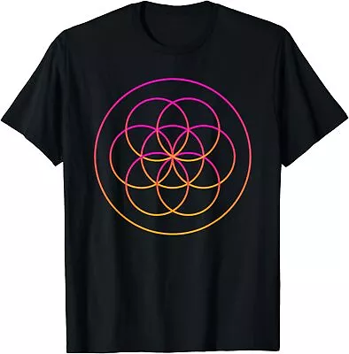 NEW LIMITED Flower + Life Sacred Geometry Gift Idea Premium Tee T-Shirt S-3XL • $22.54