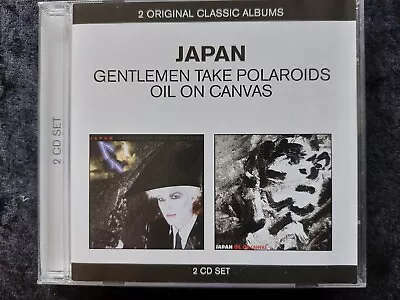 Japan**classic Albums Gentlemen Take Polaroids/oil On Canvas**2 Cd Set**2006 Vgc • £22