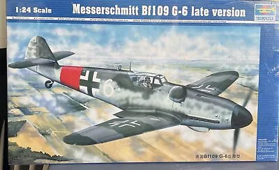 Trumpeter 1/24 Messerschmitt Bf109 G-6 Late Version Model Kit - 02408 • $80