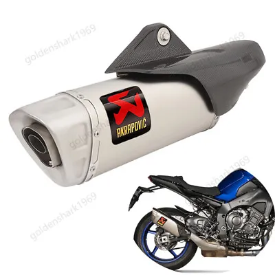 For Yamaha MT-10 2015-2021 YZF R1 R1M 2015-2023 Exhaust Pipe Muffler Silencer 55 • $174.95