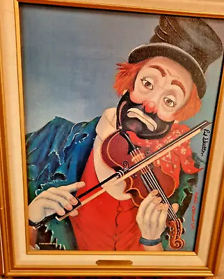 Maestro By Red Skelton Ltd Edition Canvas Repro Signed 2028 /5000 Certificate • $199